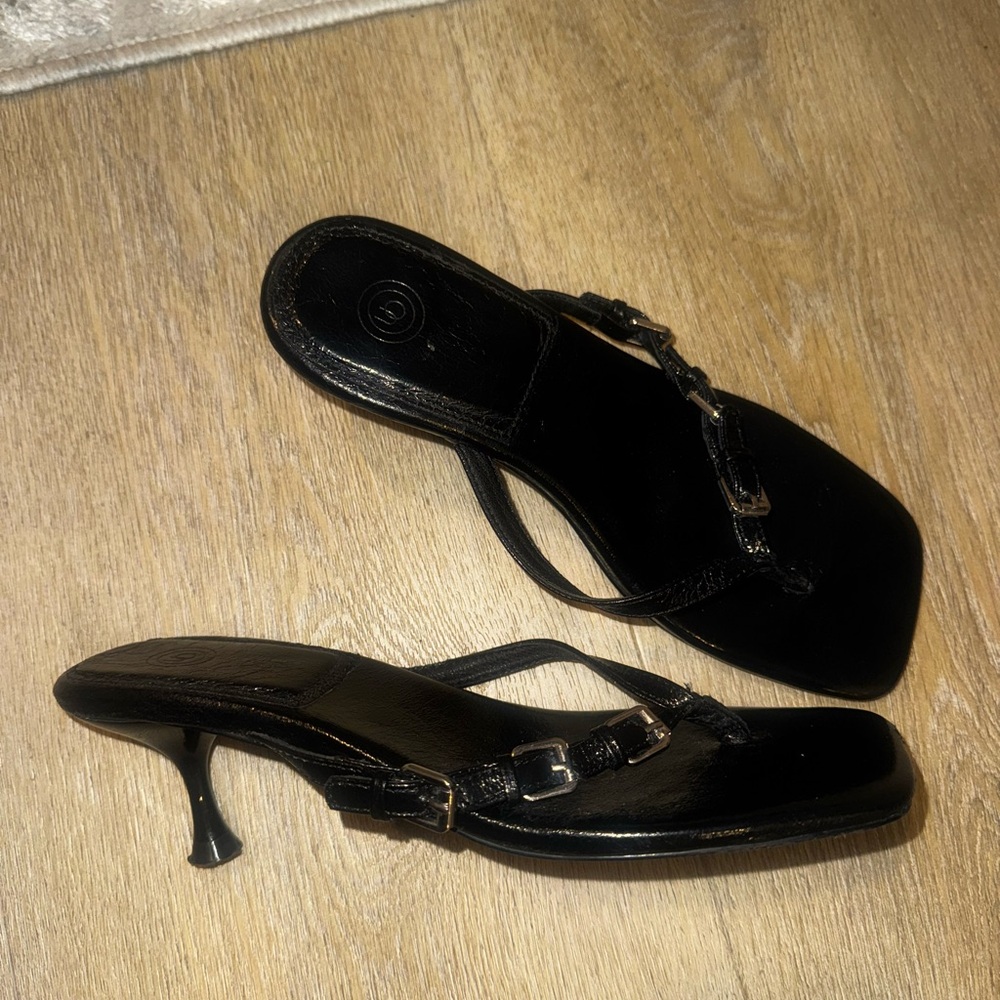 UO Black Women's Heeled Sandals
